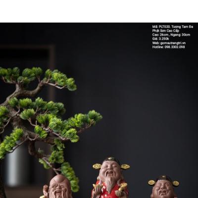 TƯỢNG TAM ĐA PHẬT SƠN CAO CẤP